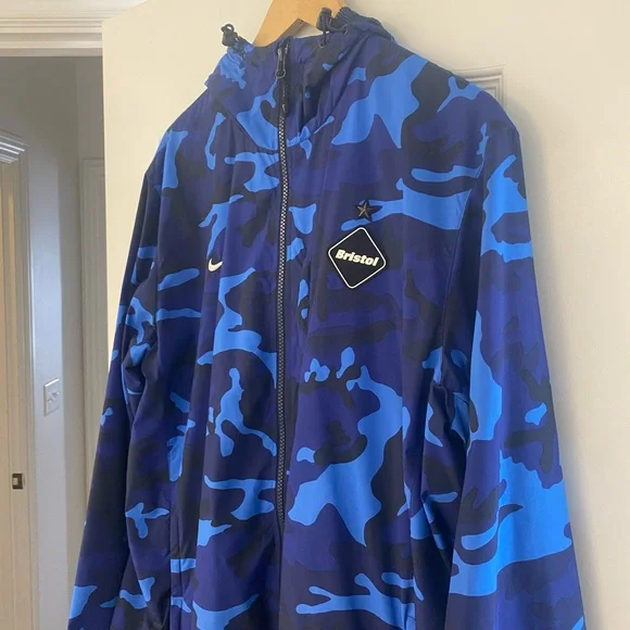 ジャケット・アウター Bristol CAMOUFLAGE PRACTICE JACKET Nike | Jackets & Coats | Nike Fc Real Bristol Blue